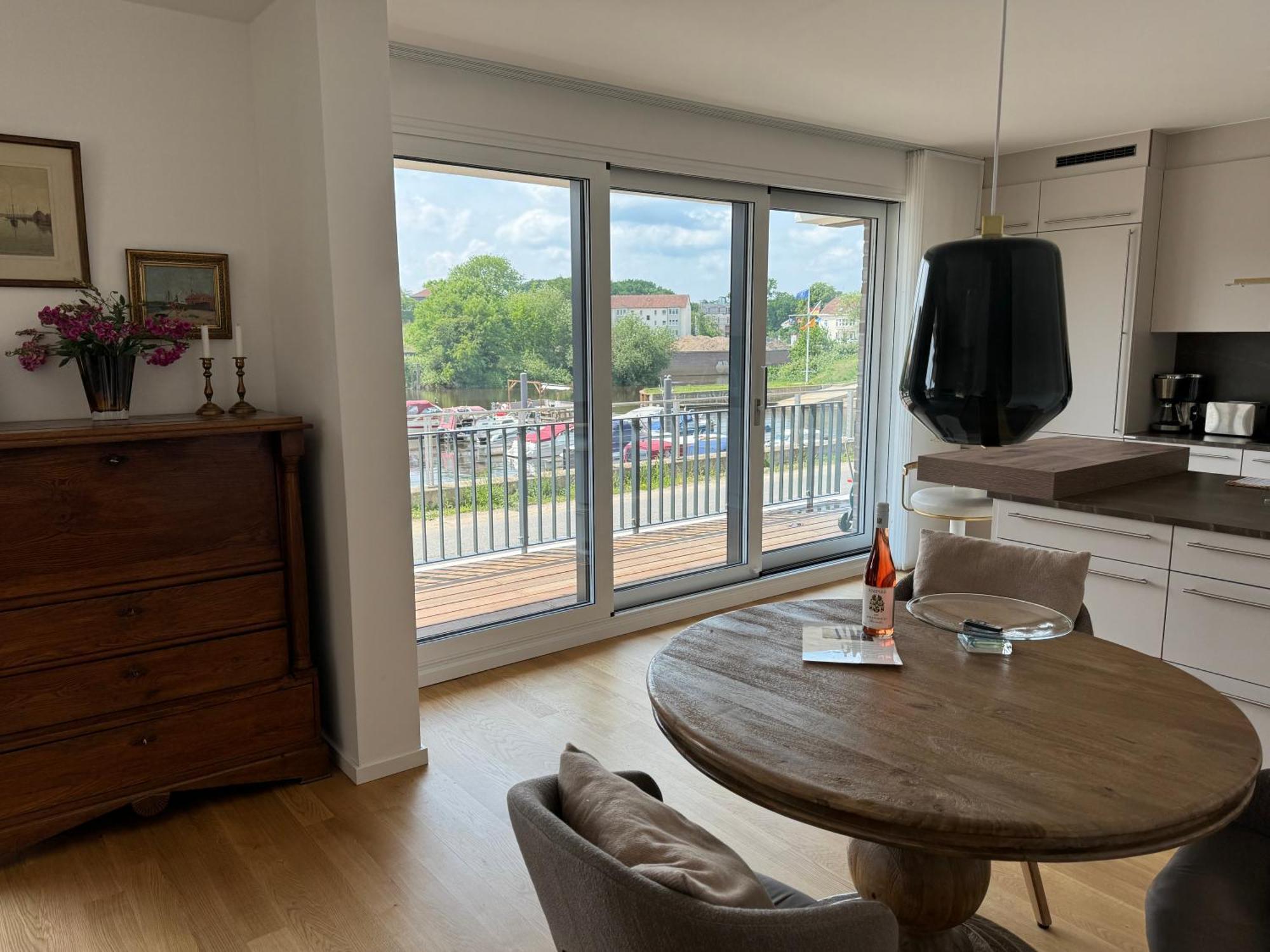 Allerinsel - Appartement Am Celler Yachthafen Bagian luar foto